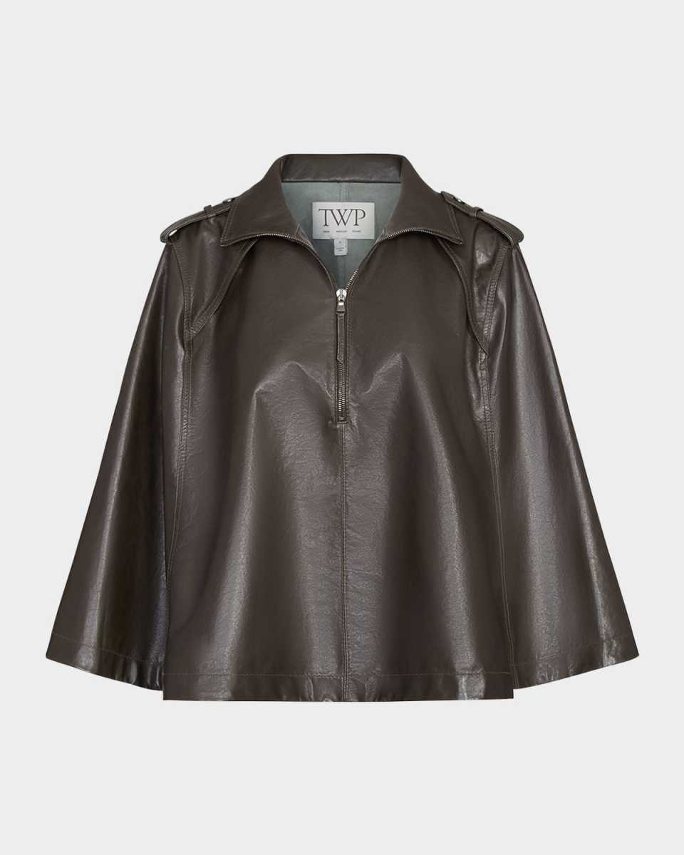 Topper Leather Cap